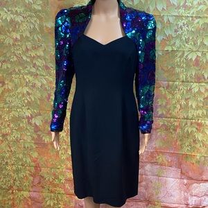 Vintage 90’s Morton Myles Sequined Top Dress